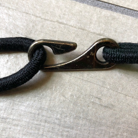 Vintage belts bundle - teal leaf and magenta blue braid. - Picture 7 of 8